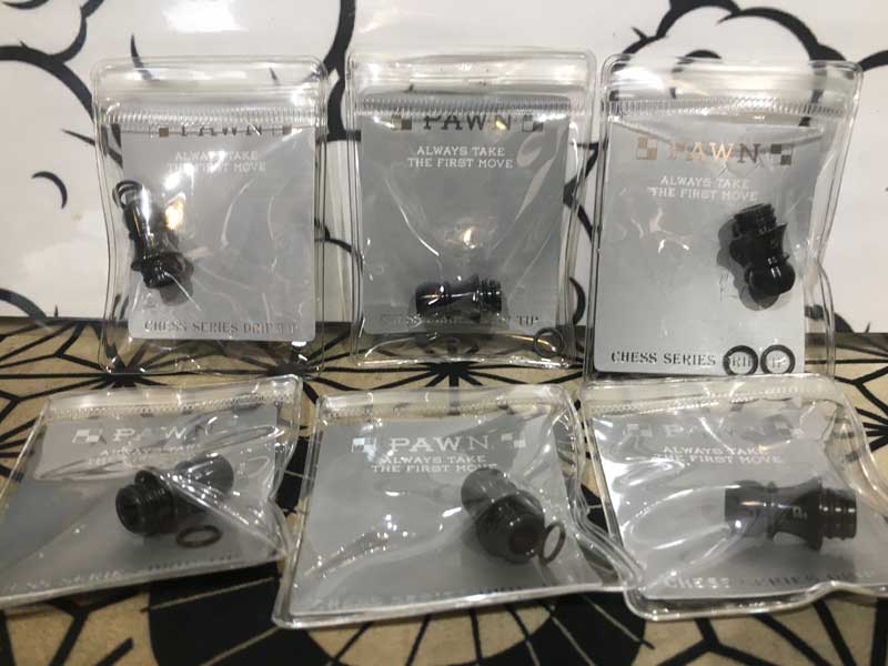 KIZOKU Chess Series 510 Drip Tip 6pcs/510 �K�i pack �M�� �`�F�X�Z�b�g