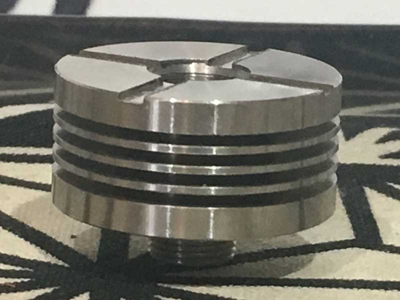 510 Stainless Steel Heat Sink 22mm 510�ڑ��@�A�g�}�C�U�[�p�̃X�e�����X�� �q�[�g�V���N