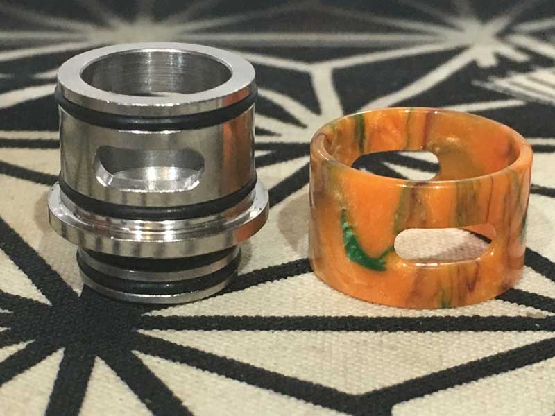 810 Airflow Hole Resin & Stainless 810�K�i �G�A�t���[�̃z�[���t ���W�� & �X�e�����X�̃h���b�v�`�b�v