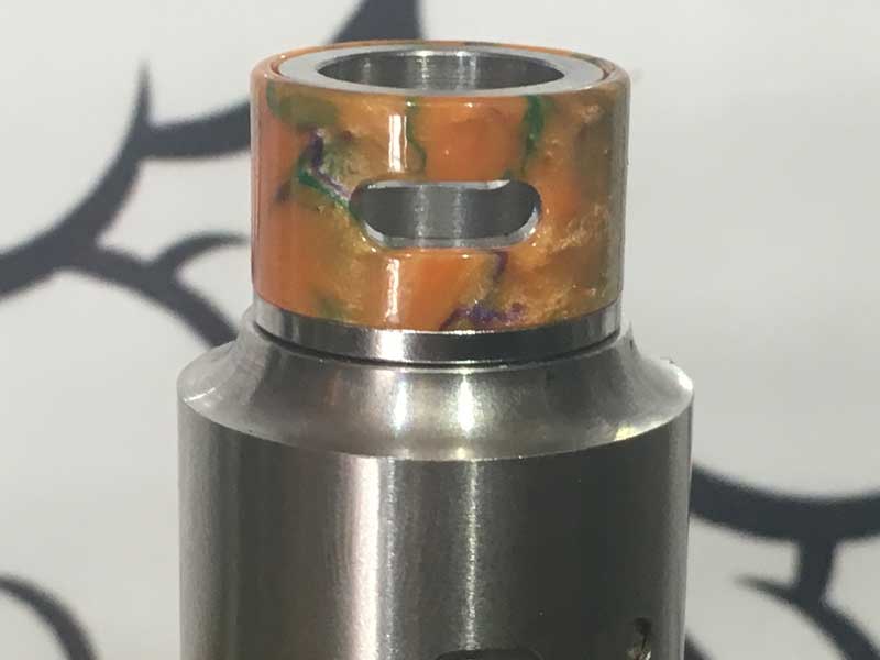 810 Airflow Hole Resin & Stainless 810�K�i �G�A�t���[�̃z�[���t ���W�� & �X�e�����X�̃h���b�v�`�b�v