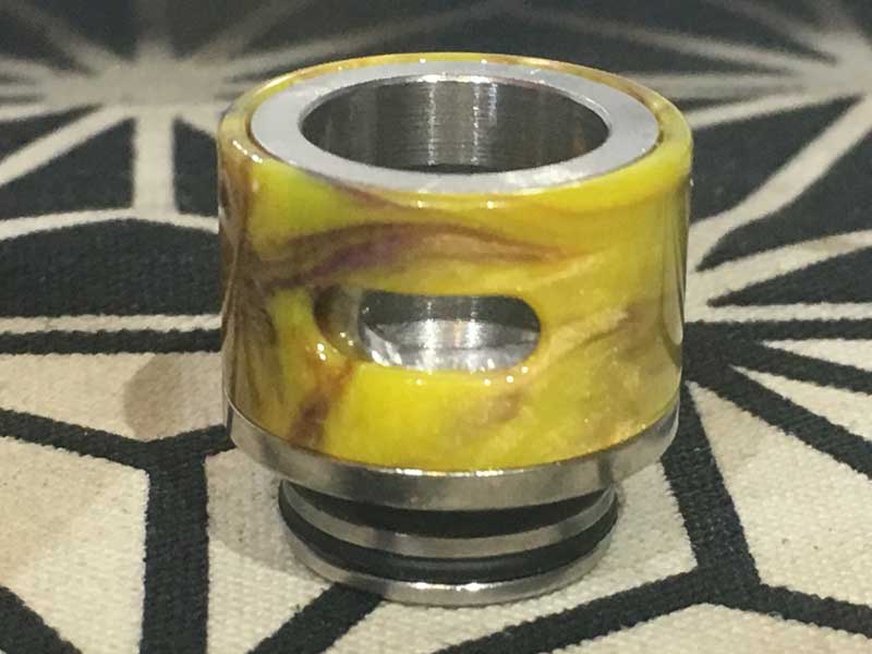 810 Airflow Hole Resin & Stainless 810�K�i �G�A�t���[�̃z�[���t ���W�� & �X�e�����X�̃h���b�v�`�b�v