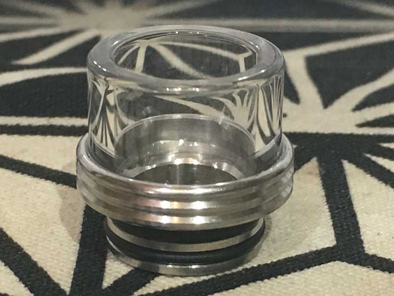810 Glass Drip Tip 810�K�i �K���X���̃h���b�v�`�b�v