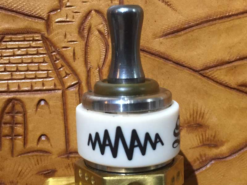 Vape アクセサリー 510規格 アルミ製 絞り気味のドリップチップ