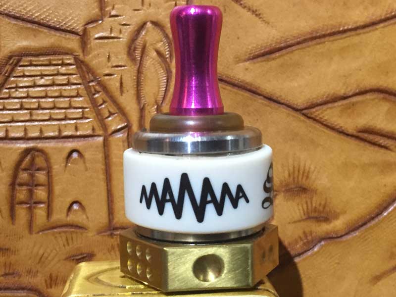 Vape アクセサリー 510規格 アルミ製 絞り気味のドリップチップ