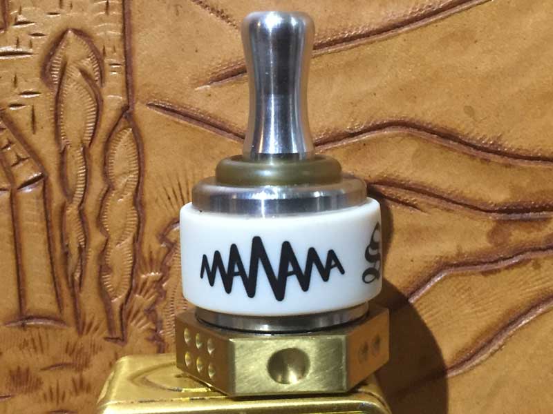 Vape アクセサリー 510規格 アルミ製 絞り気味のドリップチップ