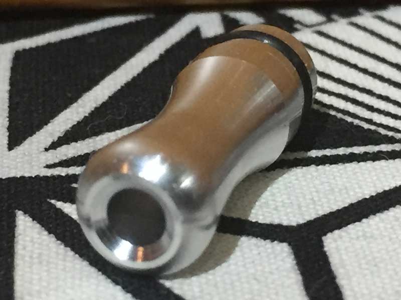 Vape アクセサリー 510規格 アルミ製 絞り気味のドリップチップ