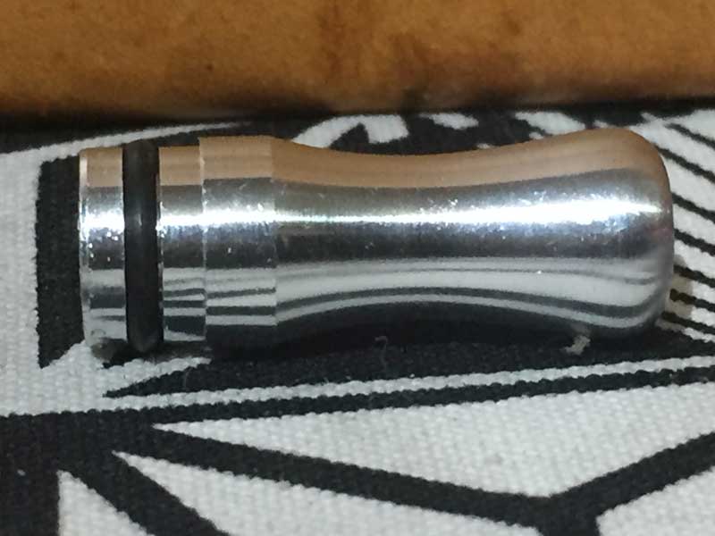 Vape アクセサリー 510規格 アルミ製 絞り気味のドリップチップ