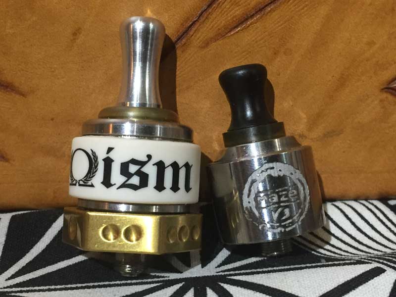 Vape アクセサリー 510規格 アルミ製 絞り気味のドリップチップ