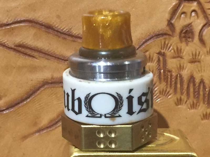 Augvape Resin 510 Widebore Drip Tip �I�[�O�x�C�v ���W�����̃��C�h�{�A �h���b�v�`�b�v