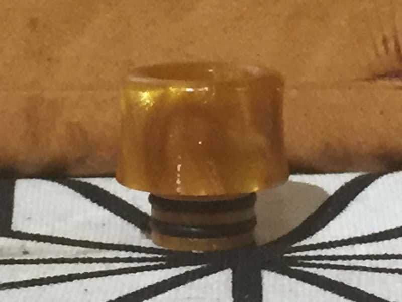 Demon Killer Resin+SS 510 Drip Tip �f�[�����L���[ ���W��+�X�e�����X���̃h���b�v�`�b�v