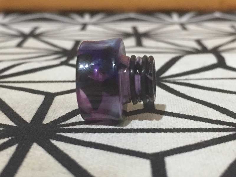 Demon Killer Resin+SS 510 Drip Tip �f�[�����L���[ ���W��+�X�e�����X���̃h���b�v�`�b�v