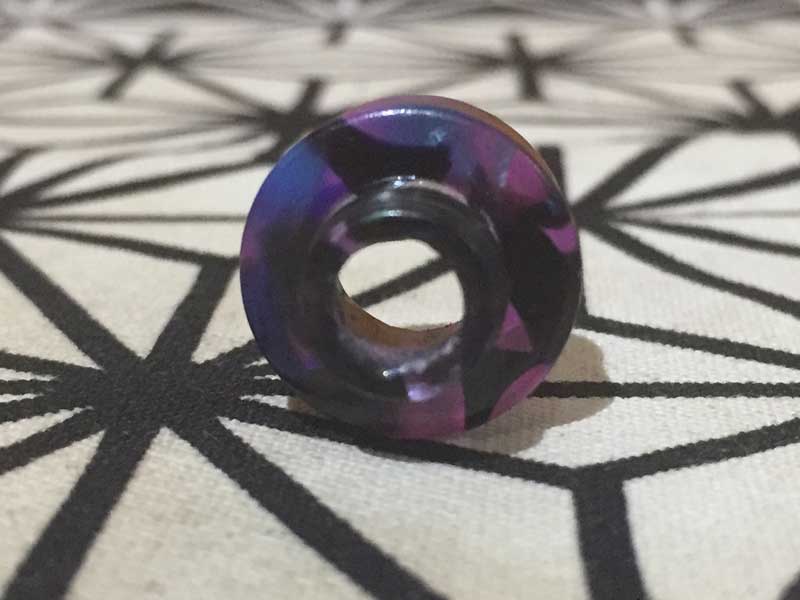 Demon Killer Resin+SS 510 Drip Tip �f�[�����L���[ ���W��+�X�e�����X���̃h���b�v�`�b�v