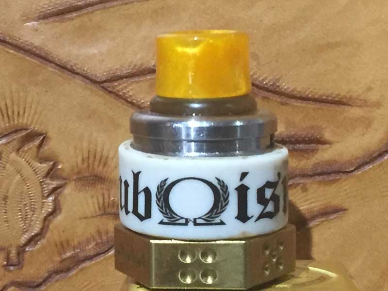 Demon Killer Resin+SS 510 Drip Tip �f�[�����L���[ ���W��+�X�e�����X���̃h���b�v�`�b�v