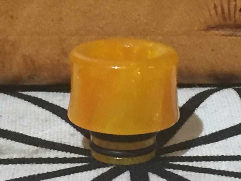 Demon Killer Resin+SS 510 Drip Tip �f�[�����L���[ ���W��+�X�e�����X���̃h���b�v�`�b�v