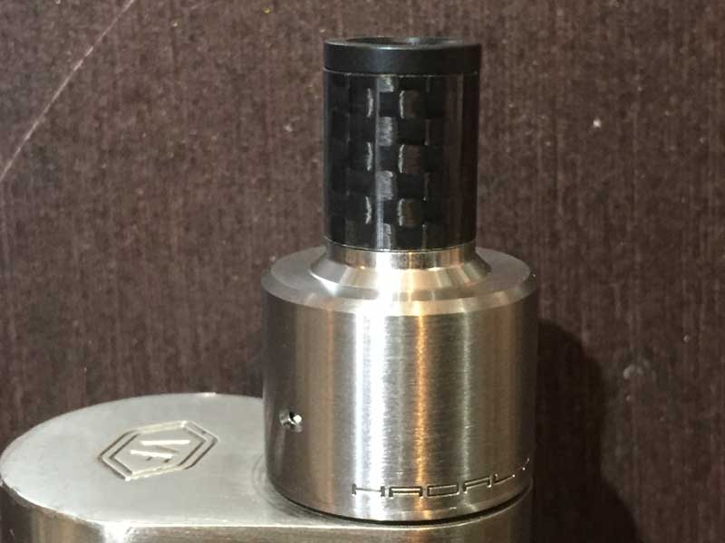 Vape アクセサリー 510規格 Varbon Fiber カーボンファイバー柄のドリップ チップ、Black