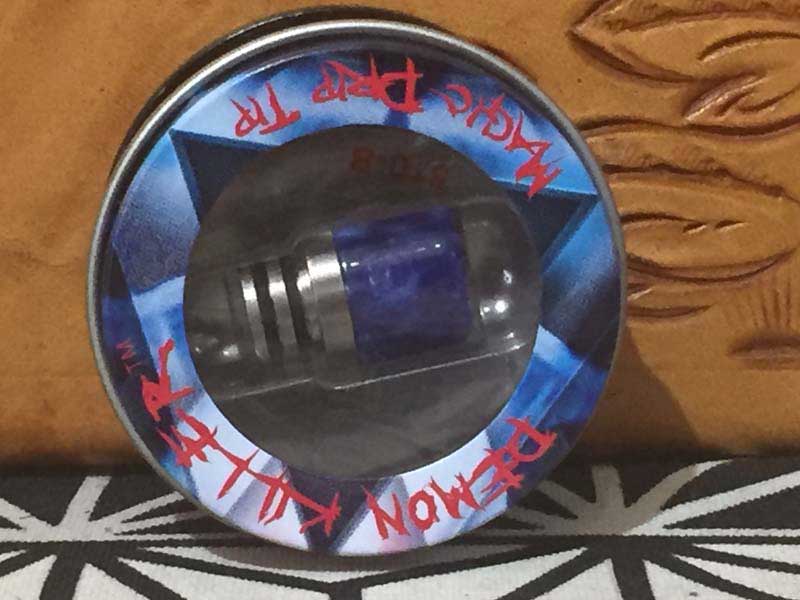 Demon Killer Resin+SS 510 Drip Tip �f�[�����L���[ ���W��+�X�e�����X���̃h���b�v�`�b�v