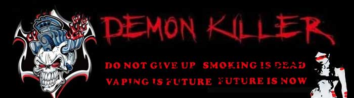 Demon Killer Resin+SS 510 Drip Tip �f�[�����L���[ ���W��+�X�e�����X���̃h���b�v�`�b�v