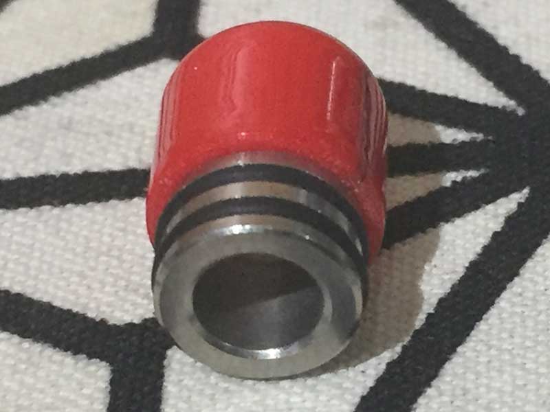 Demon Killer Resin+SS 510 Drip Tip �f�[�����L���[ ���W��+�X�e�����X���̃h���b�v�`�b�v