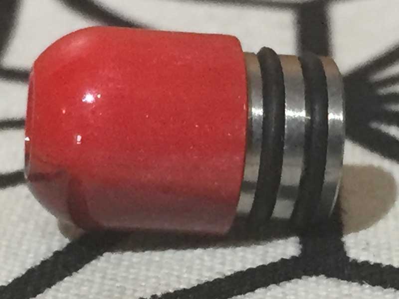 Demon Killer Resin+SS 510 Drip Tip �f�[�����L���[ ���W��+�X�e�����X���̃h���b�v�`�b�v