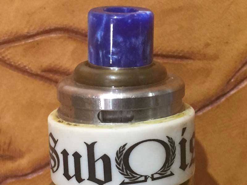 Demon Killer Resin+SS 510 Drip Tip �f�[�����L���[ ���W��+�X�e�����X���̃h���b�v�`�b�v