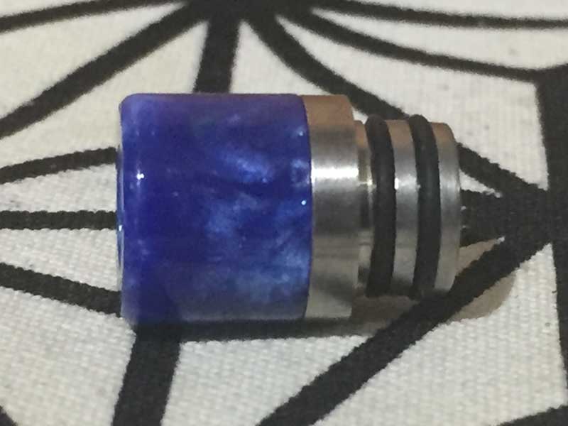 Demon Killer Resin+SS 510 Drip Tip �f�[�����L���[ ���W��+�X�e�����X���̃h���b�v�`�b�v