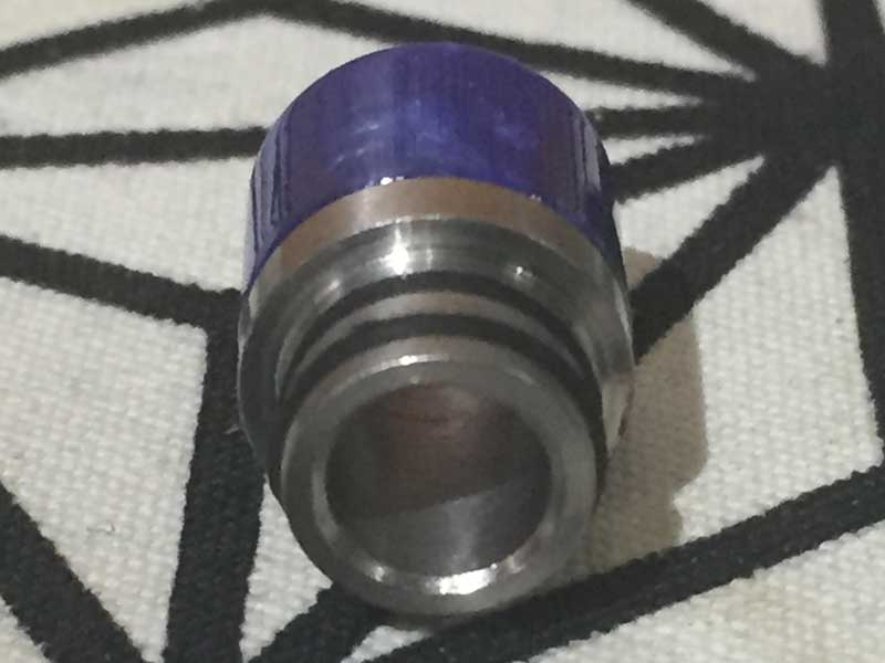 Demon Killer Resin+SS 510 Drip Tip �f�[�����L���[ ���W��+�X�e�����X���̃h���b�v�`�b�v