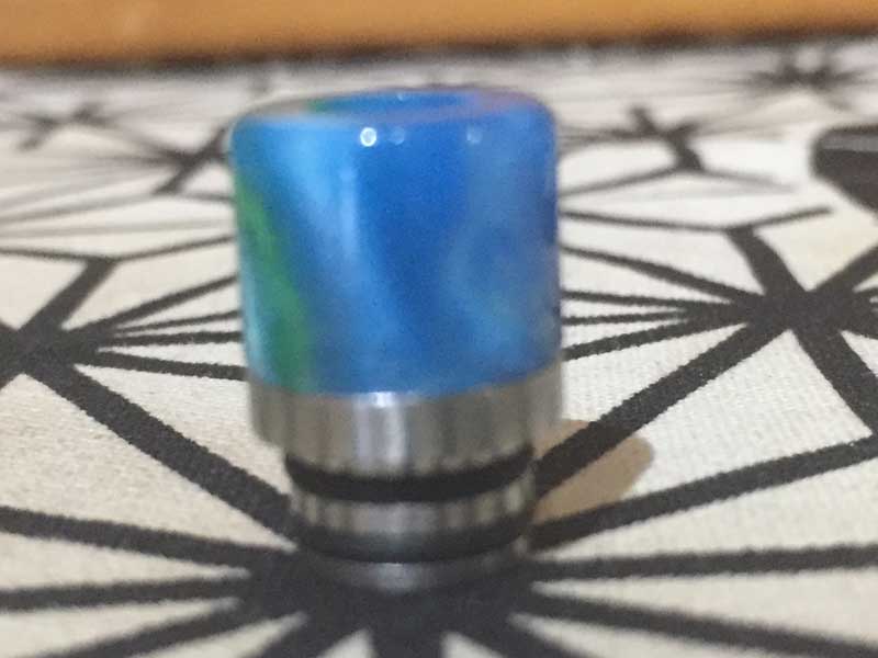 Demon Killer Resin+SS 510 Drip Tip �f�[�����L���[ ���W��+�X�e�����X���̃h���b�v�`�b�v