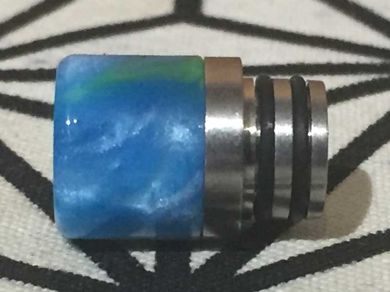 Demon Killer Resin+SS 510 Drip Tip �f�[�����L���[ ���W��+�X�e�����X���̃h���b�v�`�b�v