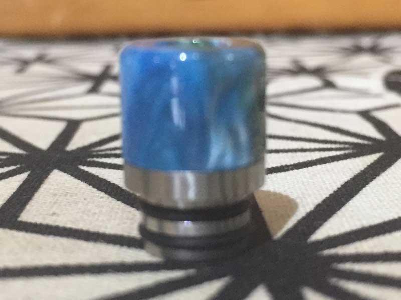 Demon Killer Resin+SS 510 Drip Tip �f�[�����L���[ ���W��+�X�e�����X���̃h���b�v�`�b�v