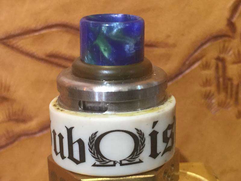 Demon Killer Resin+SS 510 Drip Tip �f�[�����L���[ ���W��+�X�e�����X���̃h���b�v�`�b�v