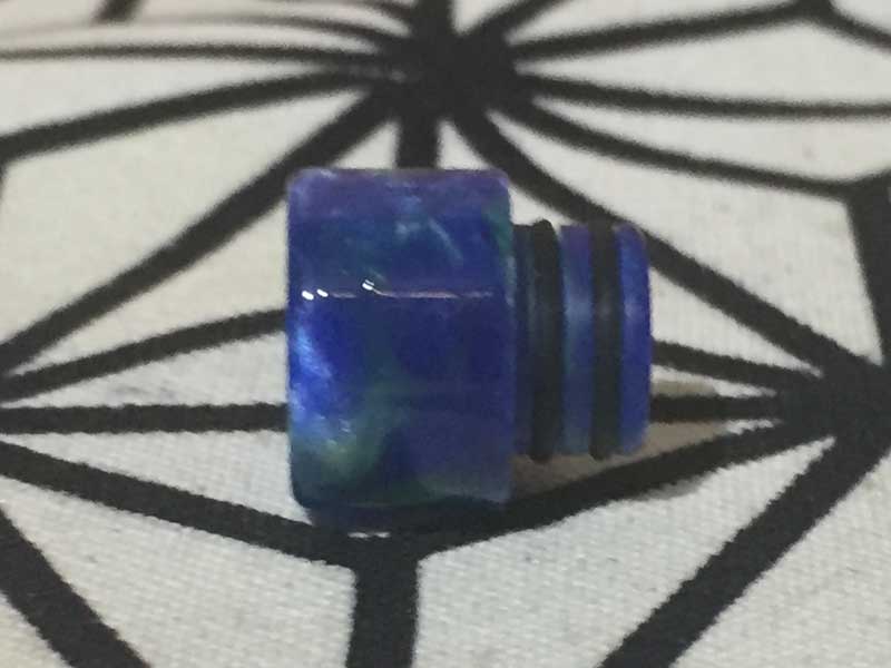 Demon Killer Resin+SS 510 Drip Tip �f�[�����L���[ ���W��+�X�e�����X���̃h���b�v�`�b�v