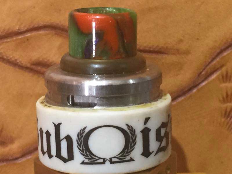 Demon Killer Resin+SS 510 Drip Tip �f�[�����L���[ ���W��+�X�e�����X���̃h���b�v�`�b�v