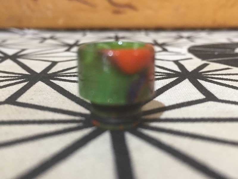 Demon Killer Resin+SS 510 Drip Tip �f�[�����L���[ ���W��+�X�e�����X���̃h���b�v�`�b�v