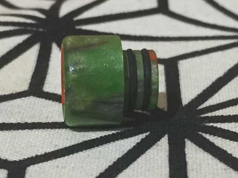 Demon Killer Resin+SS 510 Drip Tip �f�[�����L���[ ���W��+�X�e�����X���̃h���b�v�`�b�v