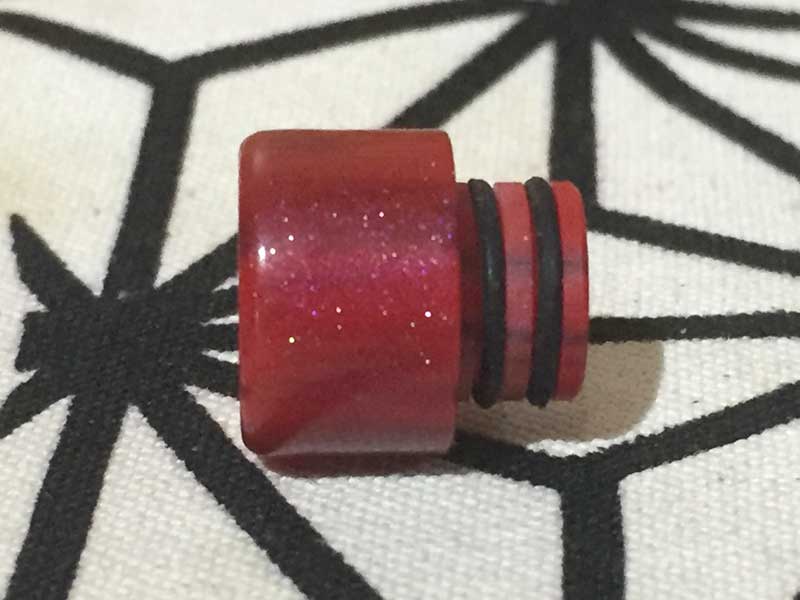 Demon Killer Resin+SS 510 Drip Tip �f�[�����L���[ ���W��+�X�e�����X���̃h���b�v�`�b�v