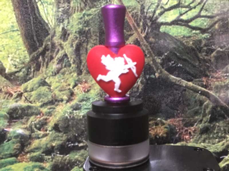 Vape �A�N�Z�T���[ 510�ڑ� Heart AngelxI love you�̃h���b�v�`�b�v