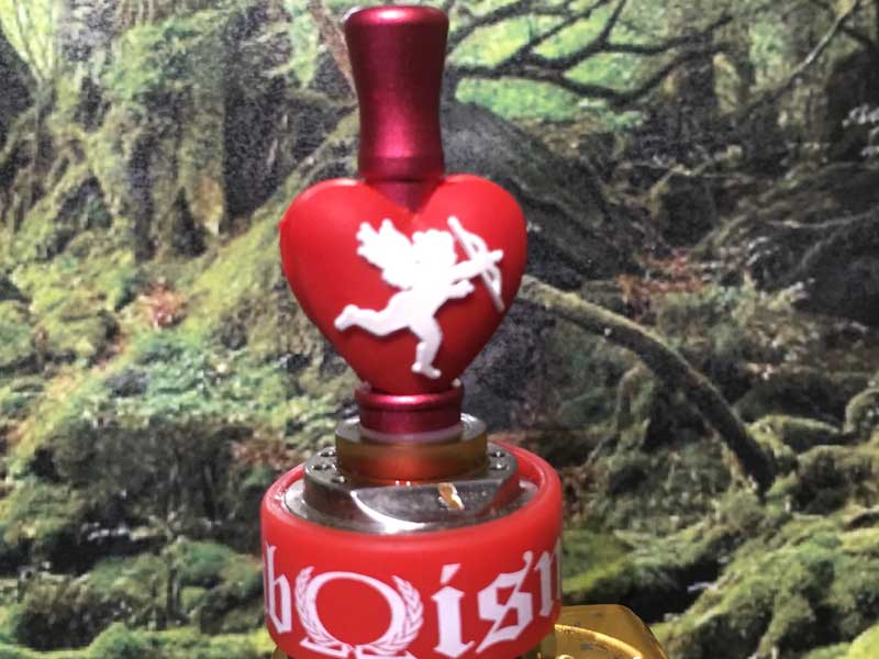 Vape �A�N�Z�T���[ 510�ڑ� Heart AngelxI love you�̃h���b�v�`�b�v