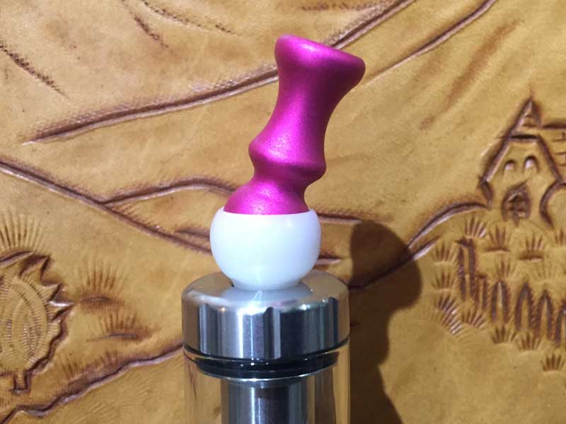 Vape �A�N�Z�T���[/Rotary Drip Tip�A�A���~�� ���邭����A���~���̃h���b�v�`�b�v Red