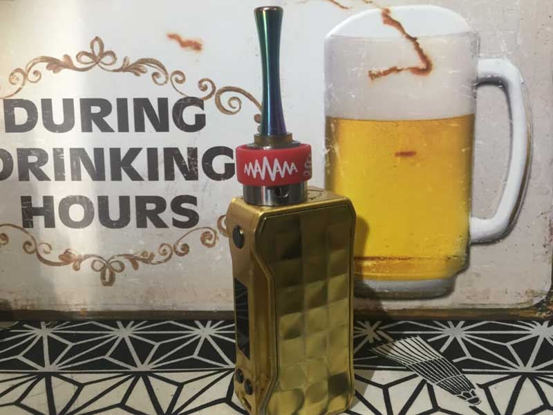 Vape �A�N�Z�T���[/510�K�i Steel Drip Tip/Rainbow 