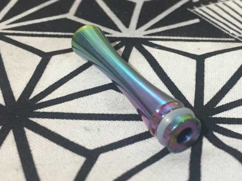 Vape �A�N�Z�T���[/510�K�i Steel Drip Tip/Rainbow 