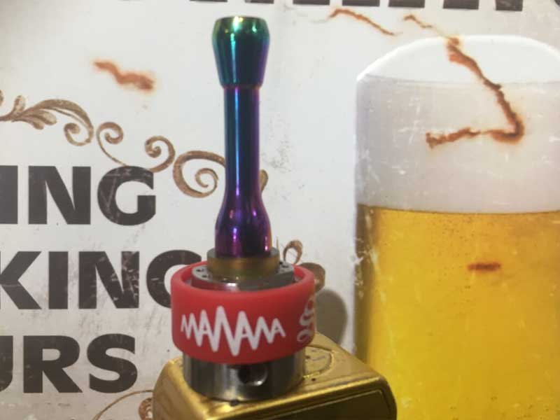 Vape �A�N�Z�T���[/510�K�i Steel Drip Tip/Rainbow 