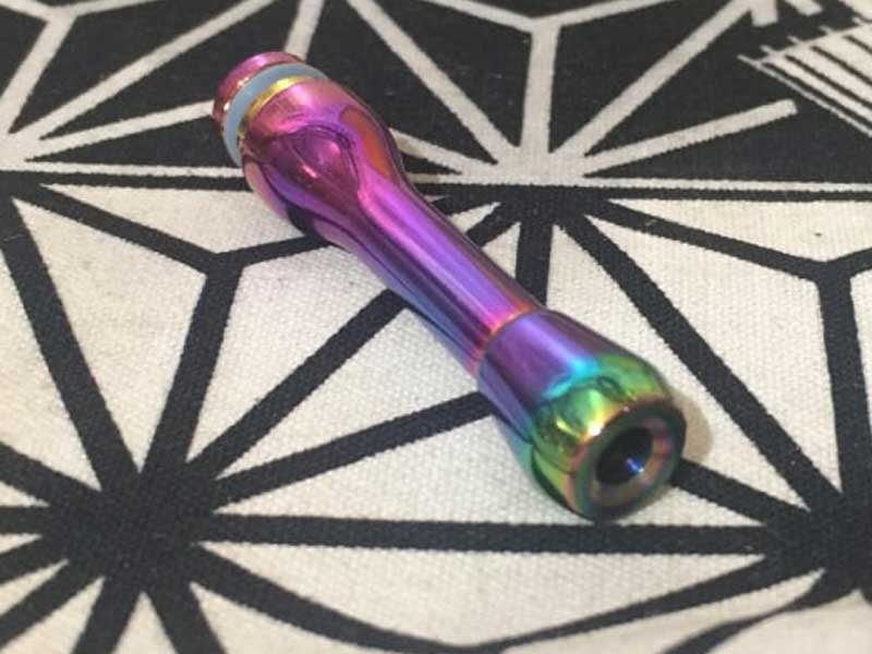 Vape �A�N�Z�T���[/510�K�i Steel Drip Tip/Rainbow 