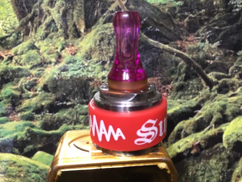 Vape �A�N�Z�T���[ 510�ڑ� �N���A�J���[��Tall Hat�f�U�C���̃A�N�������̃h���b�v�`�b�v