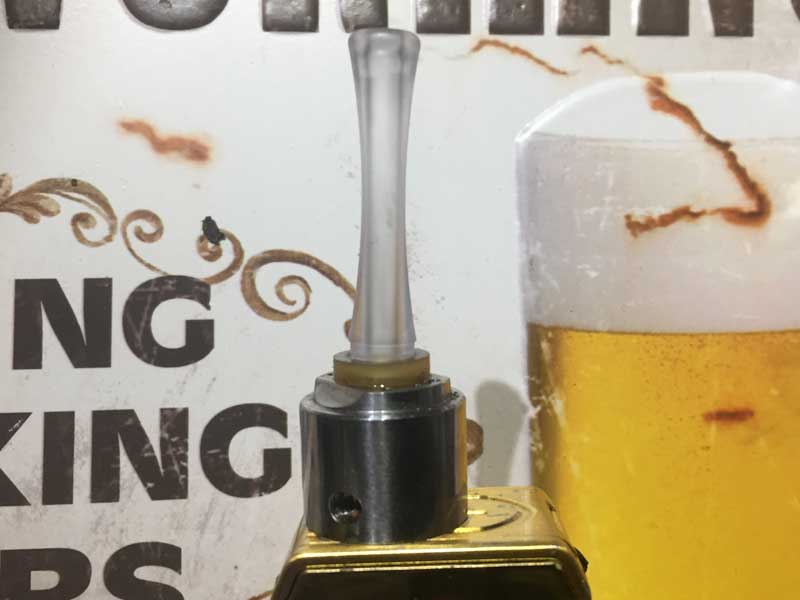 Vape �A�N�Z�T���[ �e�t�������̃h���b�v�`�b�v�AClear Long Tower