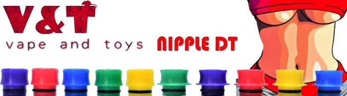 VAPE&TOYS by VSC NIPPLE DT TYPE ONE、TWO ベイプ アンド トイズ ニップル ドリップチップ