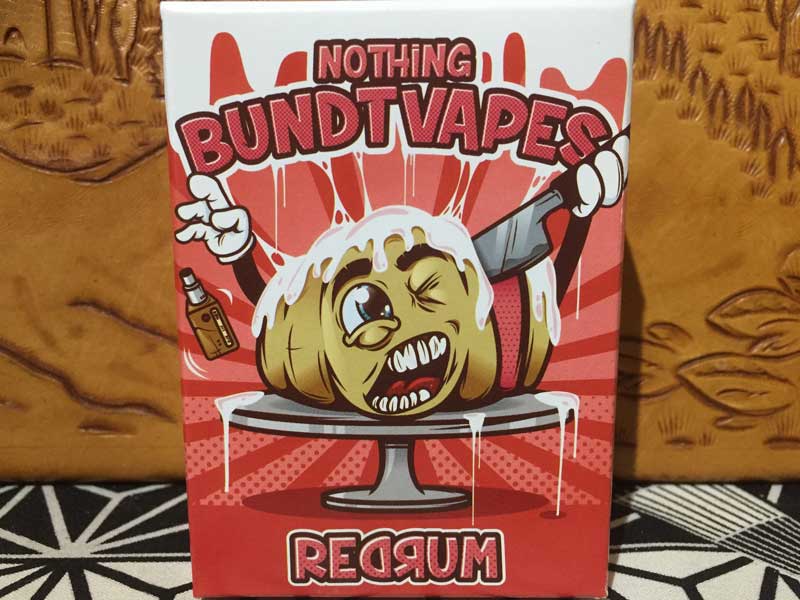 NBV Nothing Bundt Vapes by 5iveten  Redrum ���b�h�x���x�b�g�P�[�L�� 