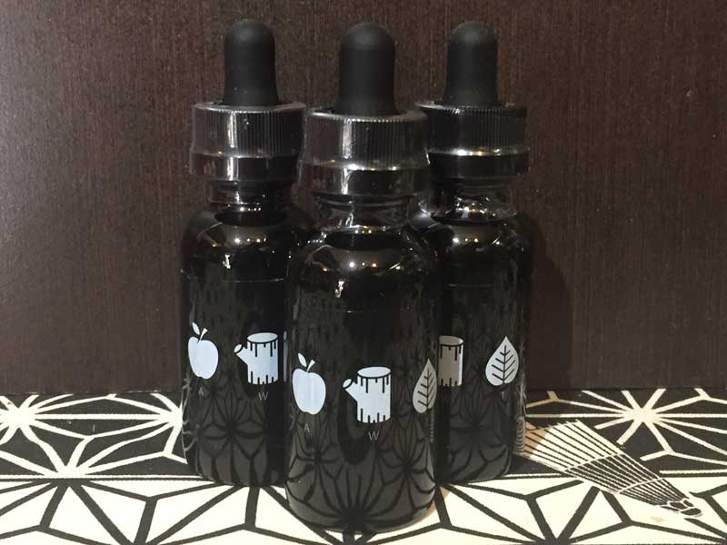 US Vape E-Liquid AWT Liquid Apple Wood Tobacco �A�b�v��x�E�b�h���^�o�R ���L�b�h