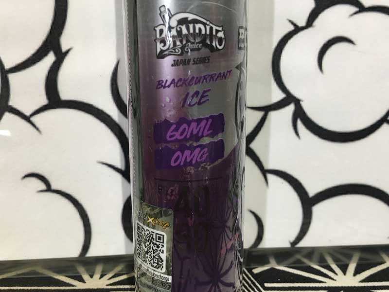 BANDITO Juice BURAKKUKARANTO 60ml �o���f�B�b�g �W���[�X�u���b�N�J�����g �J�V�X x ������