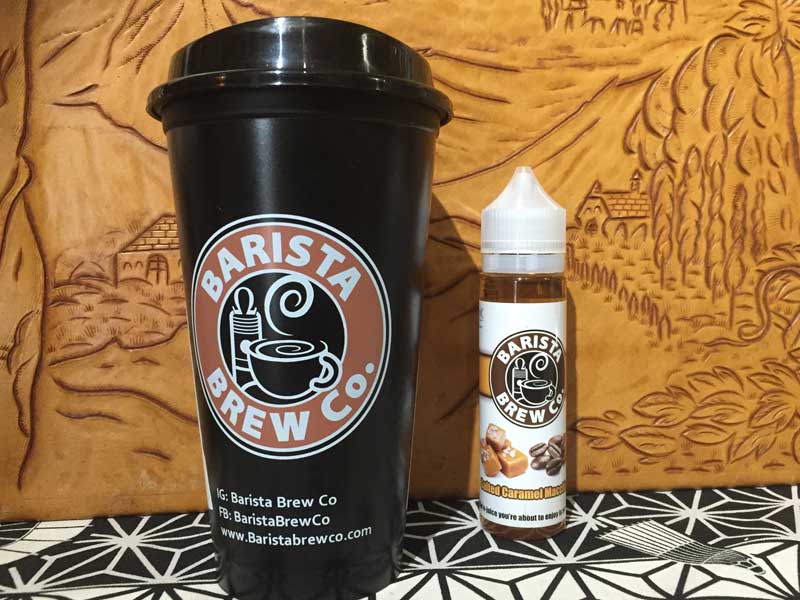 BARISTA BREW Co�@Salted Caramel Macchiato 60ml �\���g �L�������� �}�L�A�[�g