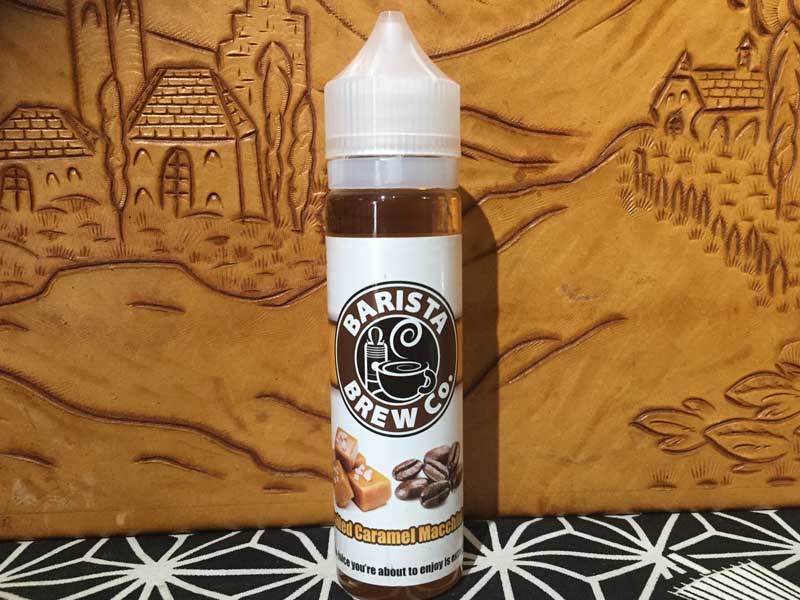 BARISTA BREW Co�@Salted Caramel Macchiato 60ml �\���g �L�������� �}�L�A�[�g